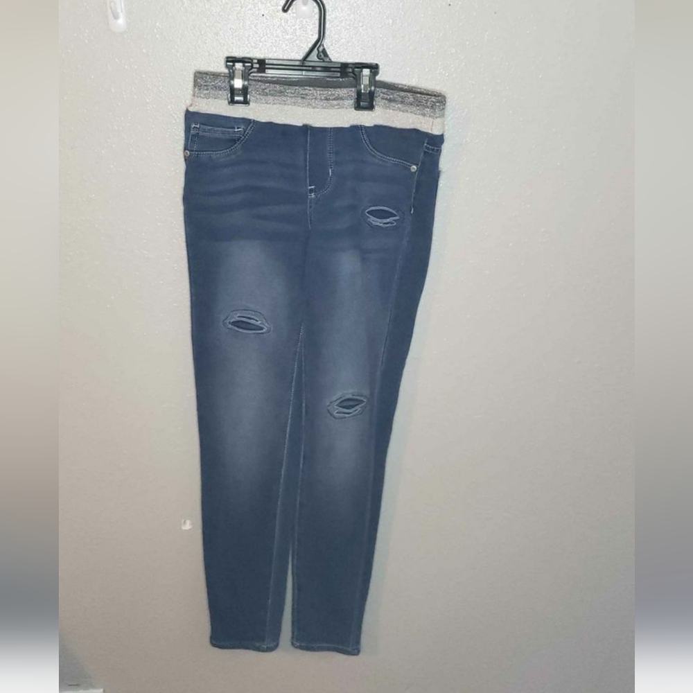 2) Girls Levis / Arizona Jeggings with Elastic Waist